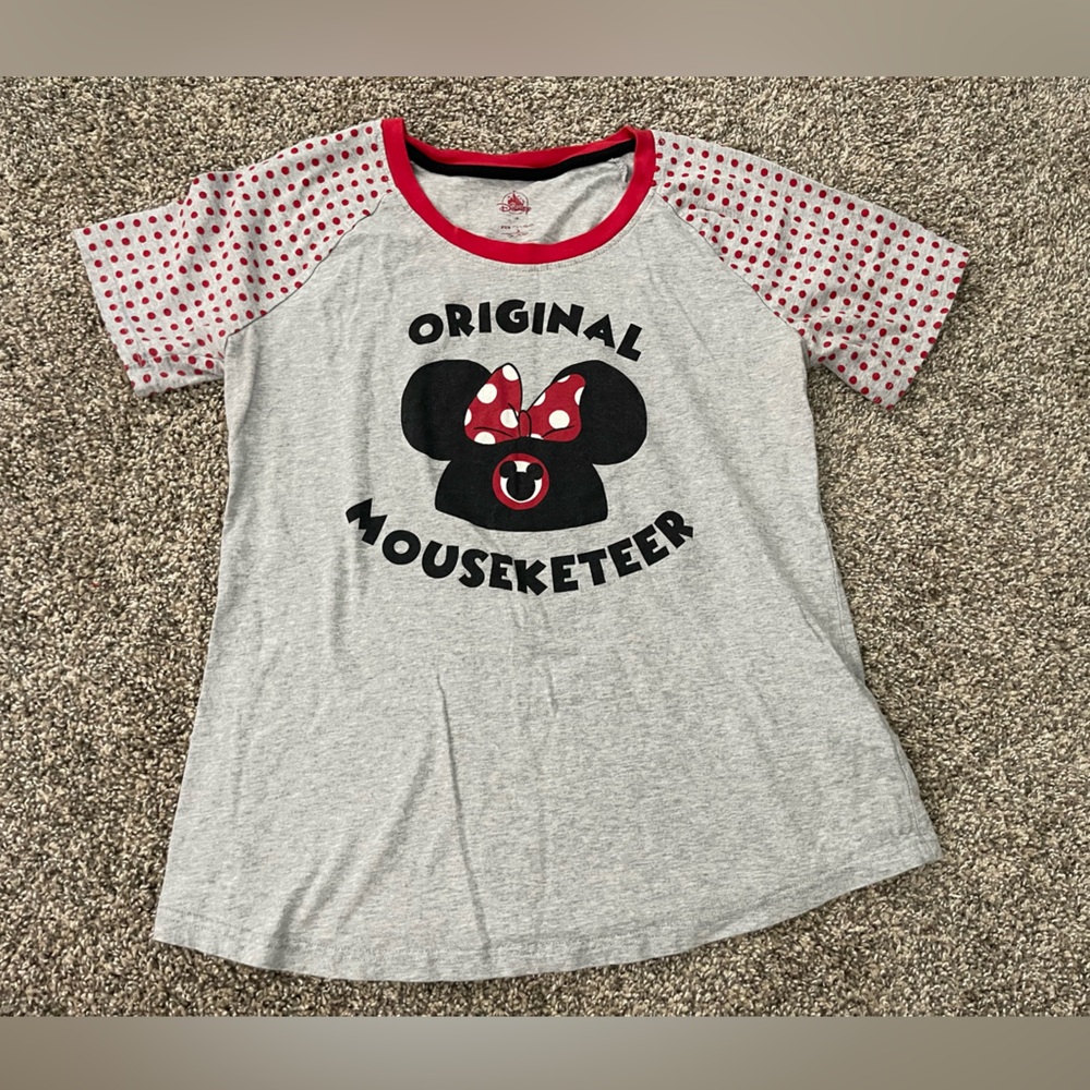 Women’s Disney Store “Original Mouseketeer” Minnie Mouse Pajama Set Size M - Picture 2 of 10